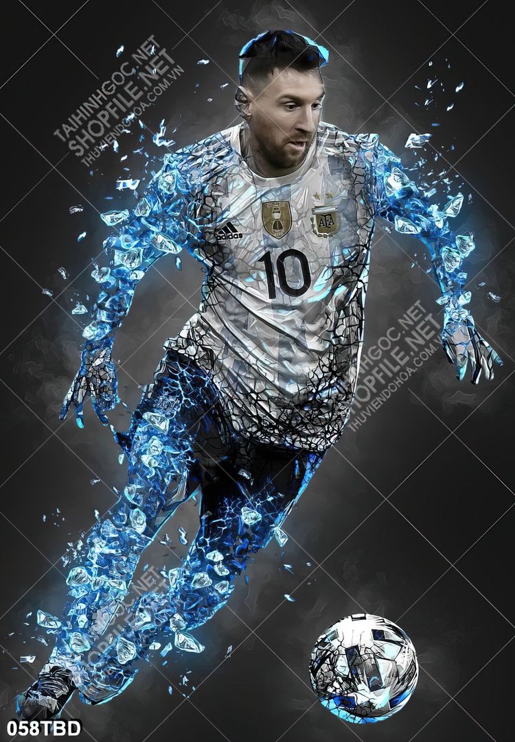 Tranh Lionel Messi 3d là một tác phẩm nghệ thuật đậm chất cá nhân, đầy phóng khoáng và sáng tạo. Thể hiện bộ mặt đa dạng của Messi, từ sự nghị lực, năng động đến sự mạnh mẽ và thăng hoa. Hãy thưởng thức ngay.