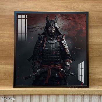Tranh nghệ thuật treo tường chiến binh Samurai Nhật Bản