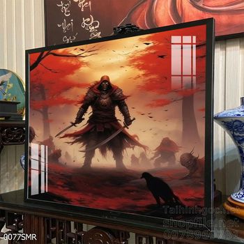 Tranh treo tường Samurai đẹp ấn tượng