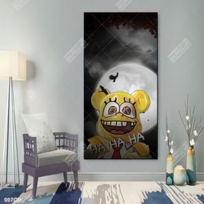 File tranh nghệ thuật gấu bearbrick trang trí tượng đẹp nổi bật