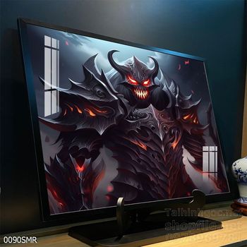 Tranh nghệ thuật deor trang trí tường nhà chiến binh Samurai huyền thoại