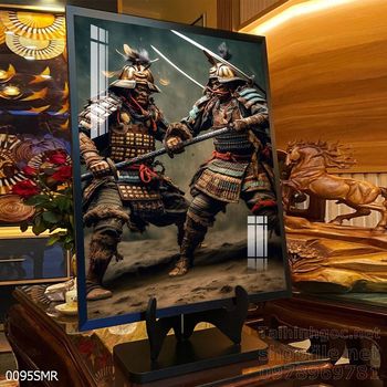 Tranh nghệ thuật treo tường chiến binh Samurai Nhật Bản
