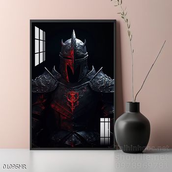 Tranh nghệ thuật treo tường chiến binh Samurai Nhật Bản