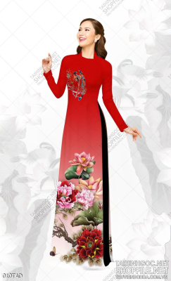File tranh vải áo dài việt nam 010