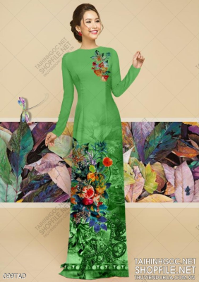 File tranh vải áo dài việt nam 099