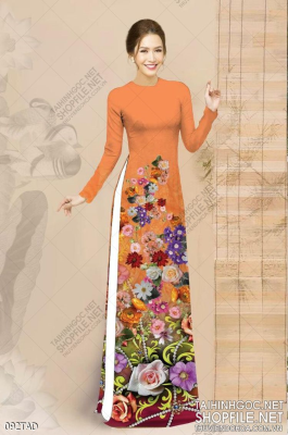 File tranh vải áo dài việt nam 092