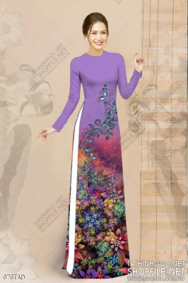 File tranh vải áo dài việt nam 076