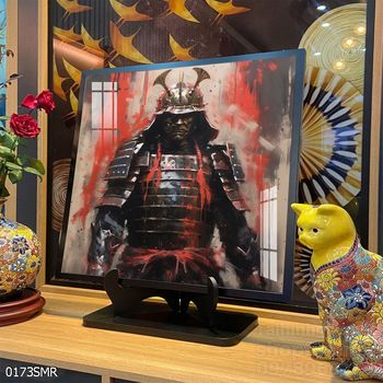 Mẫu tranh chiền binh Samurai décor trang trí tường đẹp độc đáo