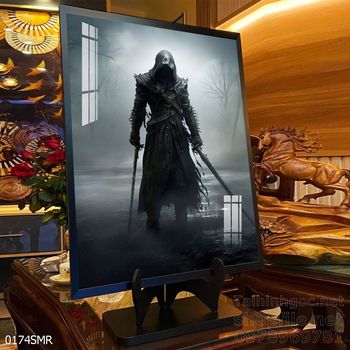 Tranh treo tường nghệ thuật hình Samurai Nhật Bản