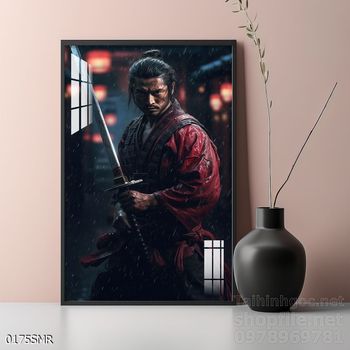 Mẫu tranh Nhật cổ Samurai