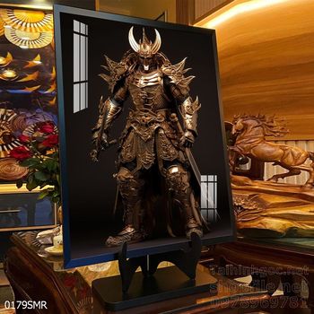 Tranh nghệ thuật treo tường chiến binh Samurai Nhật Bản