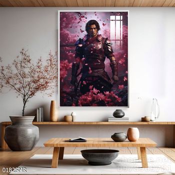 Mẫu Tranh chiến binh Samurai huyền thoại