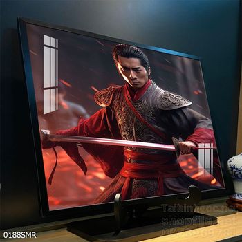 Tranh treo tường nghệ thuật hình Samurai Nhật Bản