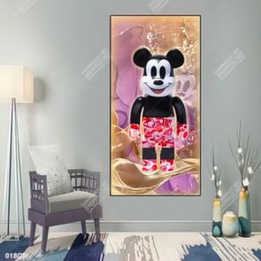 Tranh treo tường chú gấu bearbrick