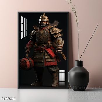 Mẫu Tranh chiến binh Samurai huyền thoại