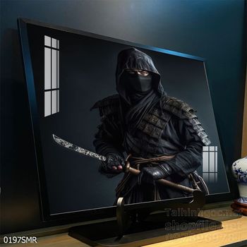Tranh Samurai decor trang trí tường nhà trang trí tường