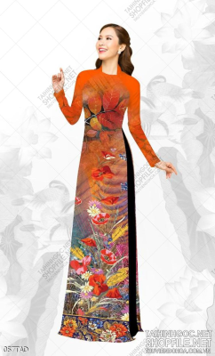 File tranh vải áo dài việt nam 057