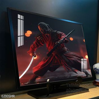 Tranh treo tường Samurai đẹp ấn tượng