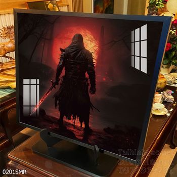 Mẫu tranh chiền binh Samurai décor trang trí tường đẹp độc đáo