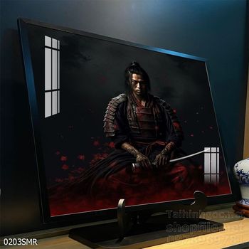 Tranh Samurai phong cách nghệ thuật
