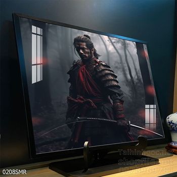 Mẫu Tranh chiến binh Samurai huyền thoại