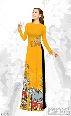 File tranh vải áo dài việt nam 003