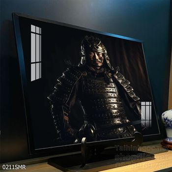 Tranh nghệ thuật deor trang trí tường nhà chiến binh Samurai huyền thoại