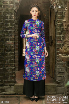 File tranh vải áo dài việt nam 001