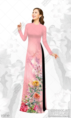 File tranh vải áo dài việt nam 021