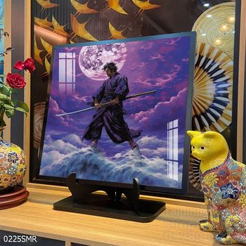 Tranh nghệ thuật deor trang trí tường nhà chiến binh Samurai huyền thoại