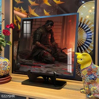Mẫu tranh chiền binh Samurai décor trang trí tường đẹp độc đáo