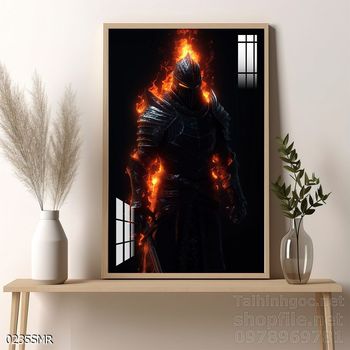 Tranh treo tường Samurai đẹp ấn tượng