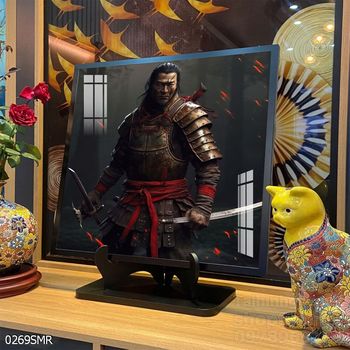 File tranh treo tường hình chiến binh Samurai
