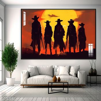 Mẫu Tranh chiến binh Samurai huyền thoại