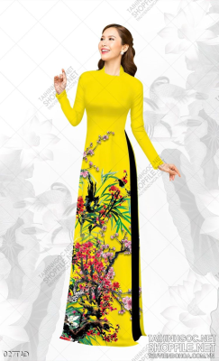 File tranh vải áo dài việt nam 027