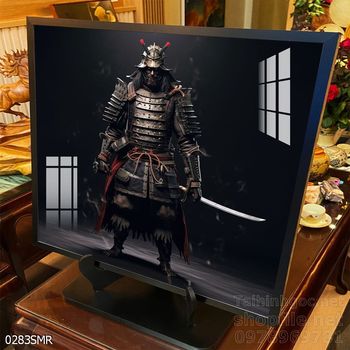 File tranh treo tường hình chiến binh Samurai