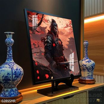 Mẫu Tranh chiến binh Samurai huyền thoại
