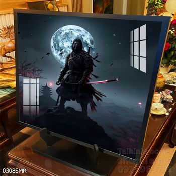 File tranh treo tường hình chiến binh Samurai