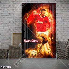 Tranh cầu thủ đá bóng Ryan Giggs