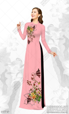 File tranh vải áo dài việt nam 033