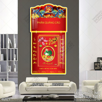 File PSD lịch tết rồng Giáp Thìn đẹp nhất 2024