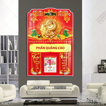 File PSD lịch tết rồng vàng treo tường đón xuân mới File PSD lịch tết rồng vàng treo tường đón xuân mới