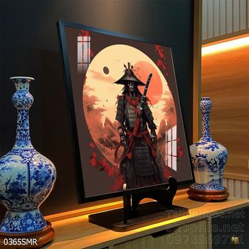 Tranh treo tường nghệ thuật hình Samurai Nhật Bản
