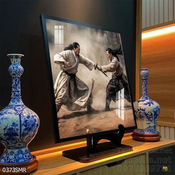 Mẫu Tranh chiến binh Samurai huyền thoại