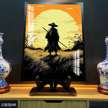 File tranh treo tường hình chiến binh Samurai