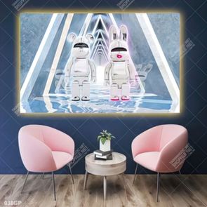 Tranh treo tường chú gấu bearbrick