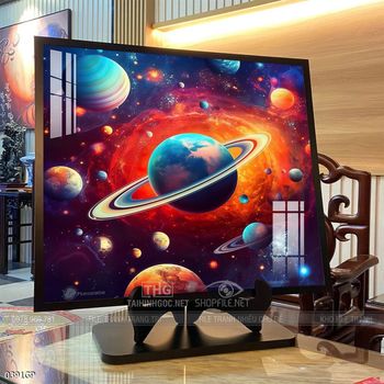 Tranh treo tường phi hành gia vũ trụ