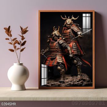 Tranh Samurai phong cách nghệ thuật