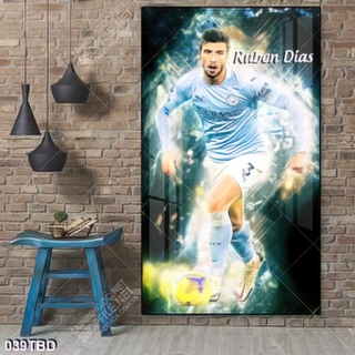 Tranh cầu thủ Ruben Dias