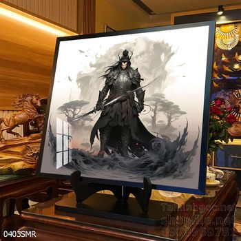 Tranh treo tường Samurai đẹp ấn tượng